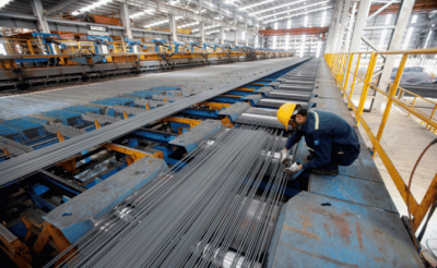 China March Steel Output sube a lo más alto en el récord