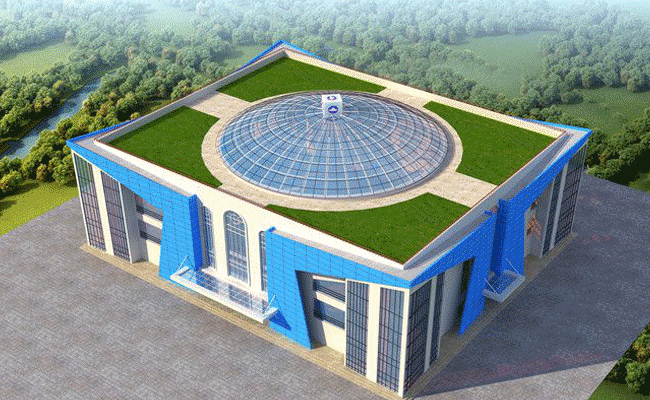 Congratulation! Nigeria Church Dome Roof Skylight Project Begins Construction