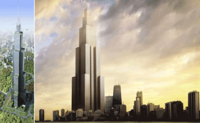 Comienza la construcción del 'Edificio más alto del mundo' en China