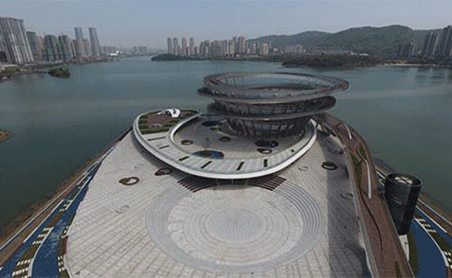 Spiral Sightseeing Platform a New Landmark in Changsha