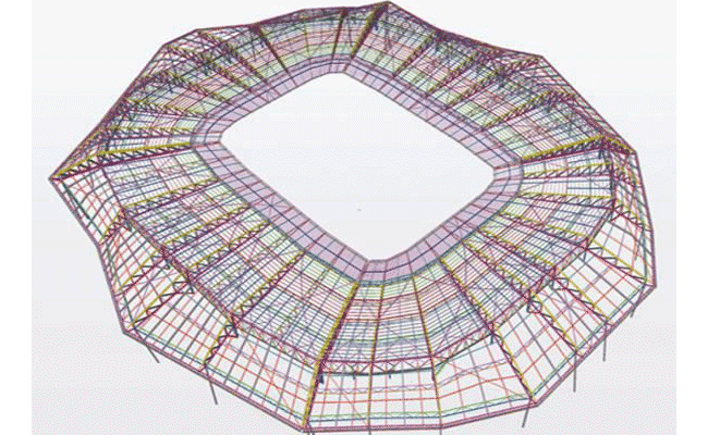 Stadiums designed with Tekla Structures