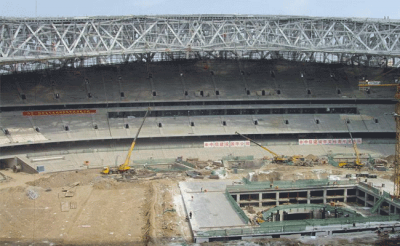 Estructura de acero Estadio Nacional de Pekín