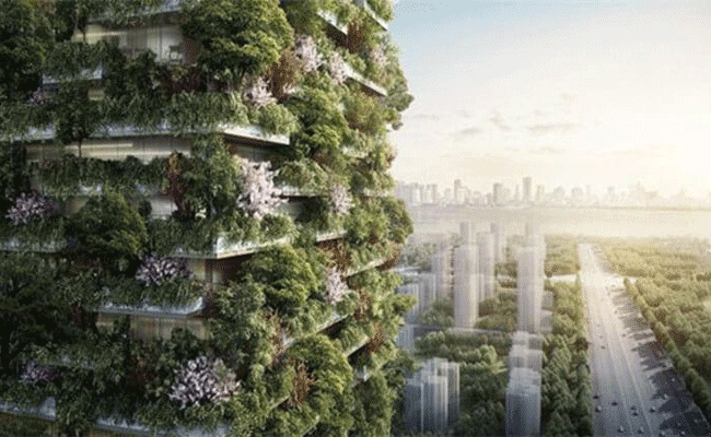 Vertical Forest Building to Help Solve Air Problem in China