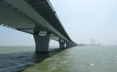 El cierre del puente Zhuhai-Macao se puede construir con el acero Cantidad 60 Eiffel
