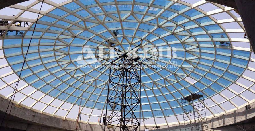 NIGERIA STEEL STRUCTURE CHURCH DOME ROOF