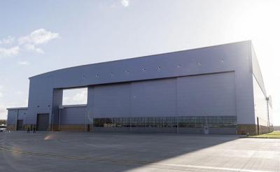 La RAF británica abre un nuevo hangar de £ 70 millones para Atlas Aircraft